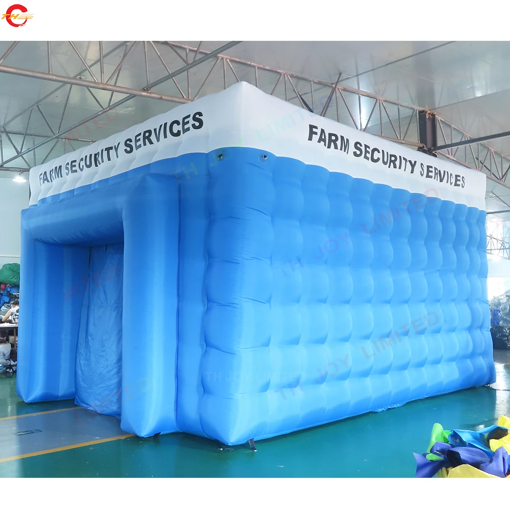 6x5x3.5mH Outdoor Activities Square Inflatable Cube Tent Commercial Nightclub Party Tents for sale