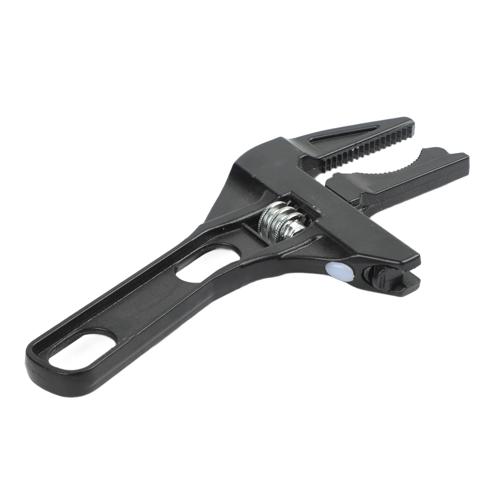 Aluminum Alloy Hand Tool Adjustable Wrench with 6-68mm Wide Opening Range for Plumbing and Washbasin Fastener Repairs