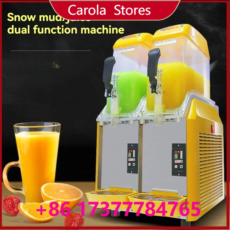 

Fully Automatic Commercial Slush Maker, Multifunctional Frozen Drink Machine for Slush, Juice, Beer Making for Cafe Bar Snack