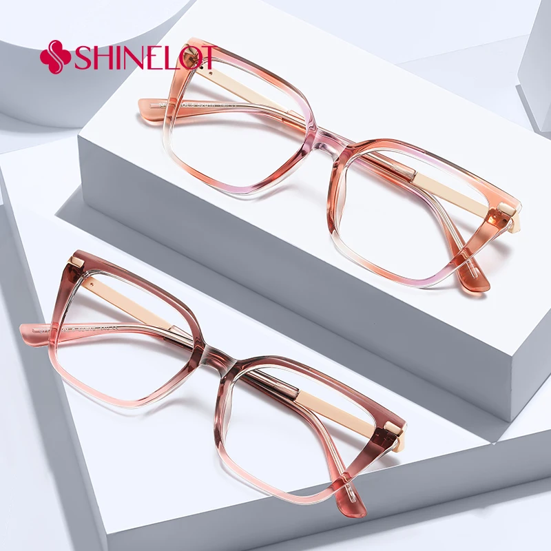 

97787 Retro Cat Eye Prescription Eyeglasses Frame Female Radiation Protection Glasses Hot Sale Modern Lady Eyewear Accessories