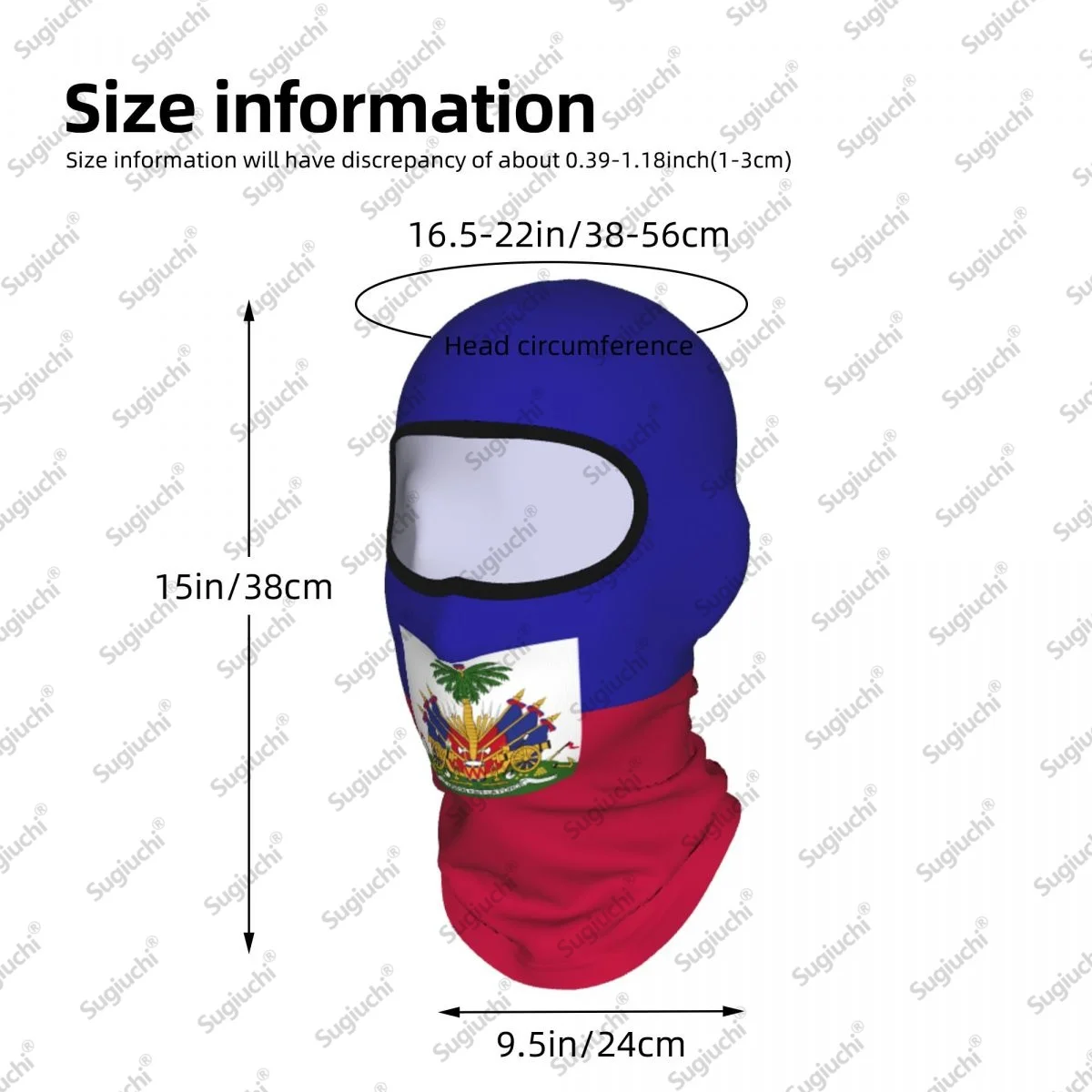Haiti Cycling Balaclava Full Face Ski Cover sun protective scarf Windproof Breathable Anti-UV Motorcycle Helmet Liner view 5