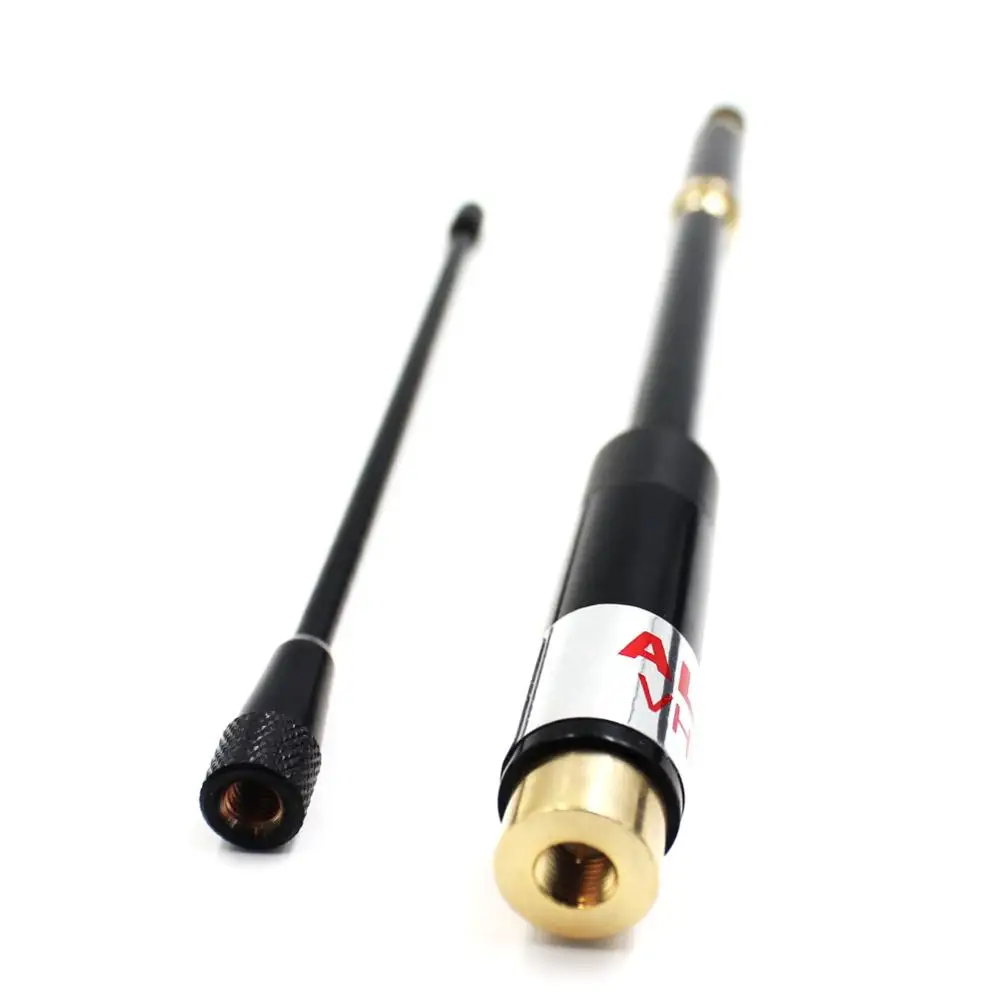 Antena de AL-800 telescópica de alta ganancia, accesorio de calidad,144/430MHz, SMA-F, BNC, para HYT BAOFENG, SMA-M, UV-5R, Etc.
