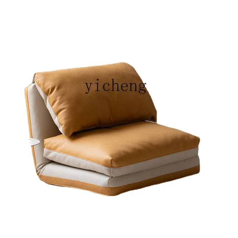 

ZC Lazy Sofa Sleeping and Lying Tatami Recliner Foldable Armchair Balcony Bedroom Small Sofa