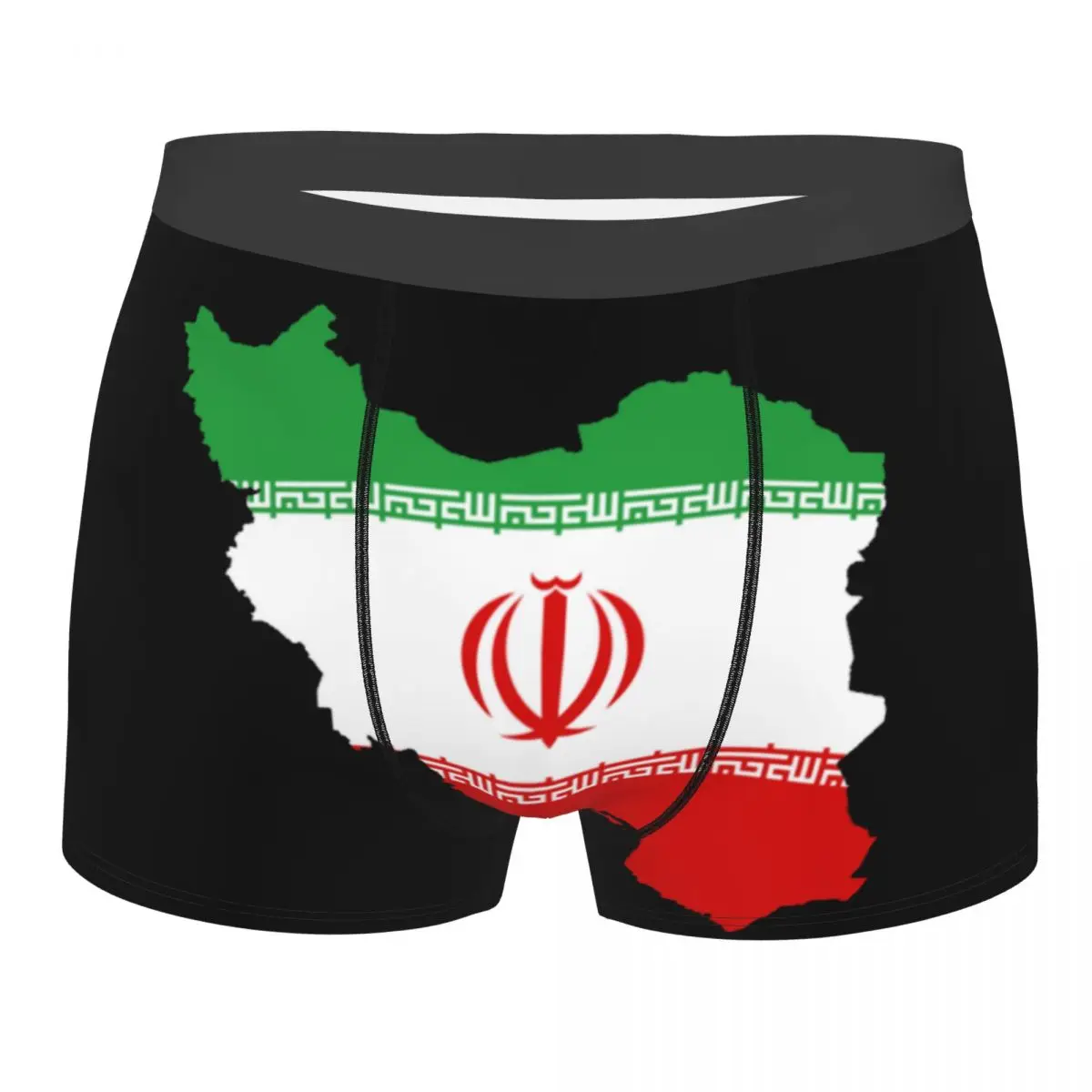 

Iran Iranian Flag Boxer Shorts Men 3D Print Male Soft Underwear Panties Briefs