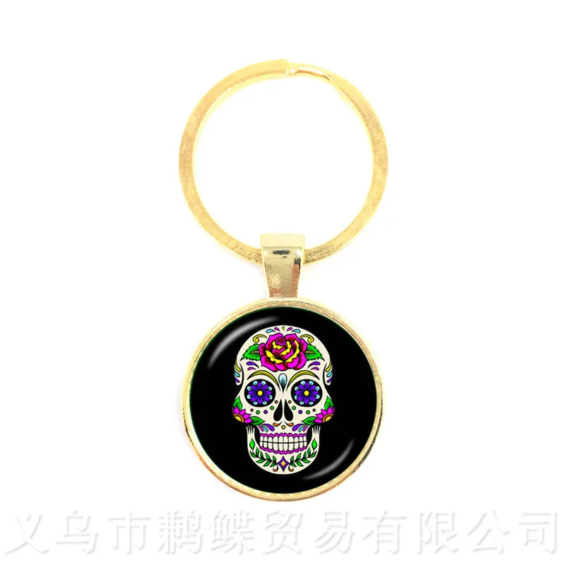 Peace Symbol Sun God Time Gem Keychains European And American Fashion Accessories Hope For World Peace Keyring wholesale