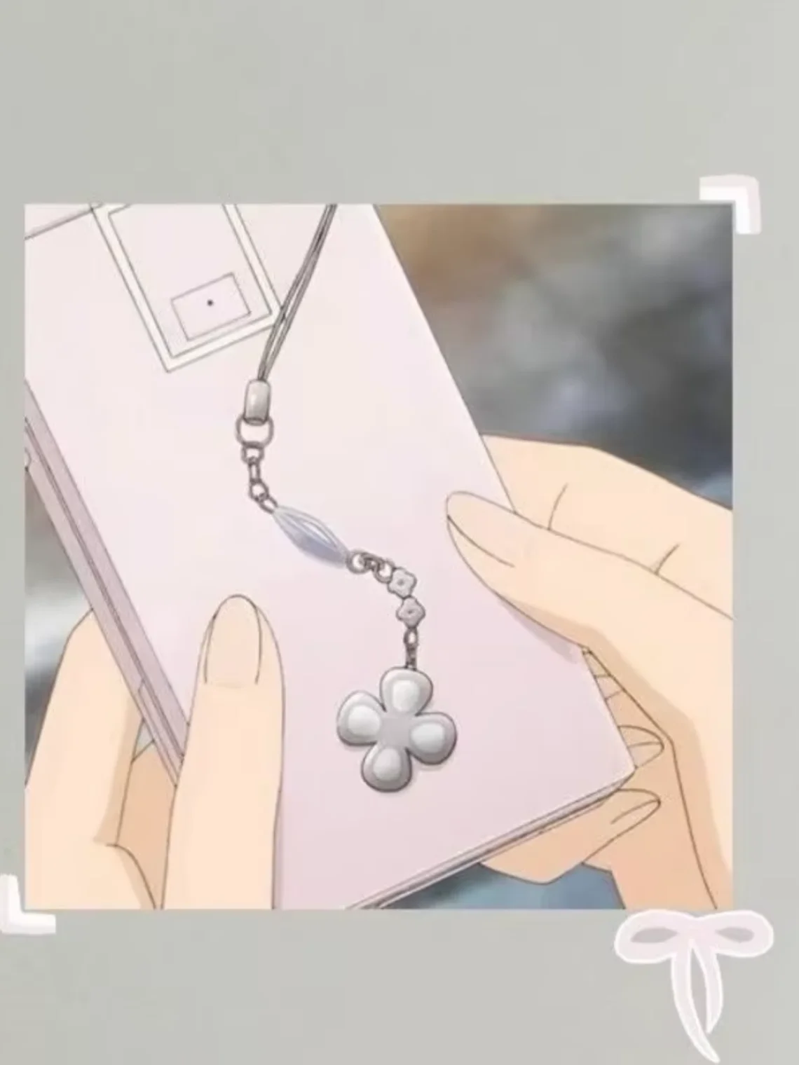 sawako phone charm kimi ni todoke kazehaya flower gift cute y2k shoujo accessory flower coquette simple