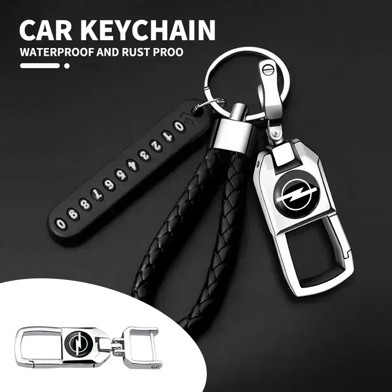 Car Logo Styling Keychain Keyring Auto Accessories For Opel Meriva Corsa Astra Vivaro Signum Insignia Mokka Adam Combo Junior