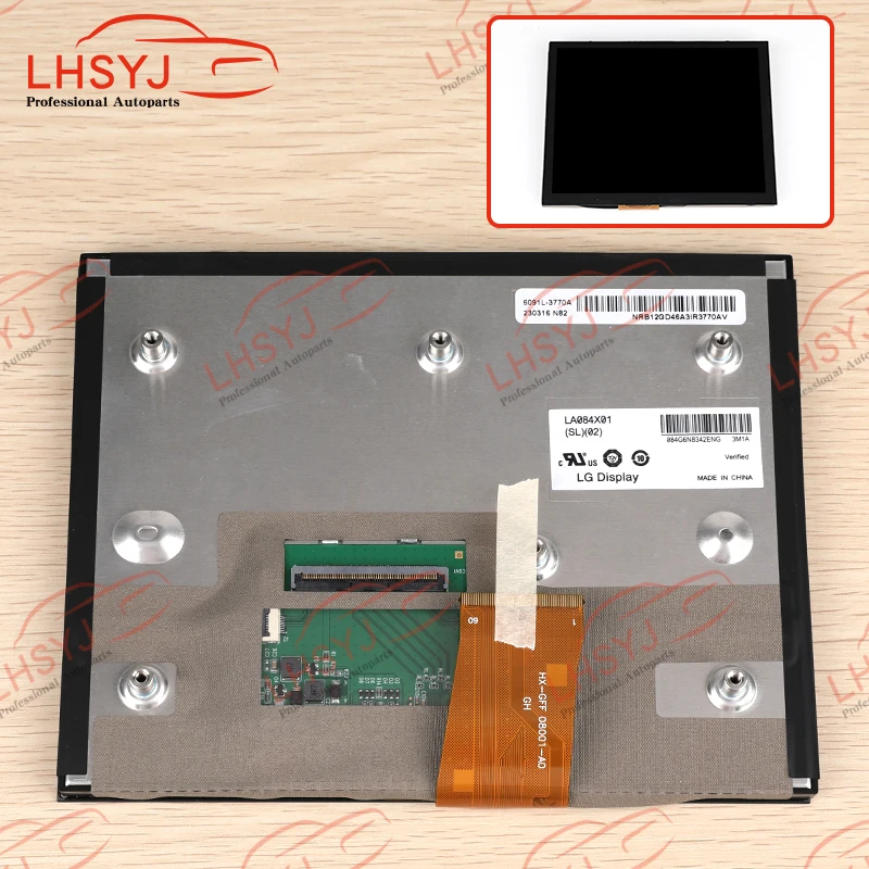 

LA084X01-SL01 LA084X01 SL02 Car Touch Screen LCD Diaplay 8.4 Uconnect Radio Navigation For 17-21 JEEP RAM DODGE CHRYSLER