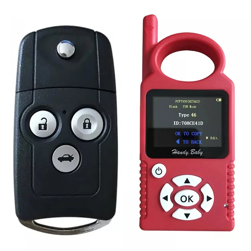 CN003071 Original 3 Button Flip Car Key For H-onda Accord 2012 Remote ID46 PCF7936 Chip 433mhz 72147-TC0-T41 Without Logo