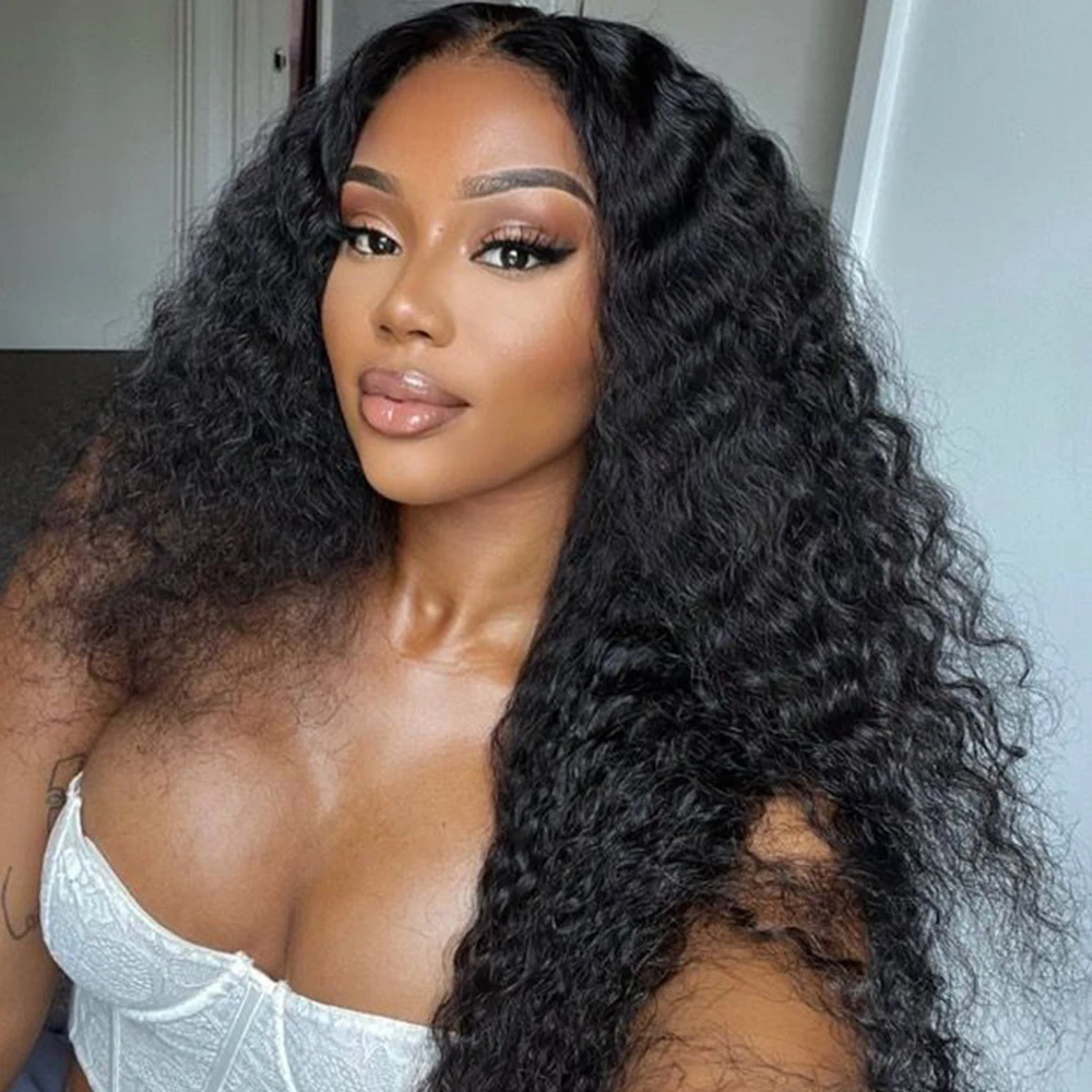موجة المياه غلويليس شعر مستعار شعر الإنسان مجعد 9x6 قبل قطع شعر مستعار 180% موجة عميقة الدانتيل الجبهة الباروكات ارتداء الذهاب 7x5 HD الدانتيل إغلاق شعر مستعار للبيع
