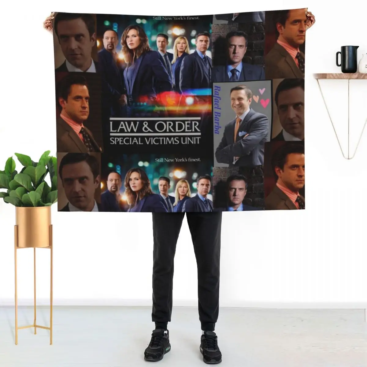 

Law and Order SVU Throw Blanket Ultra Plush Cozy Blanket for Napping Sleeping