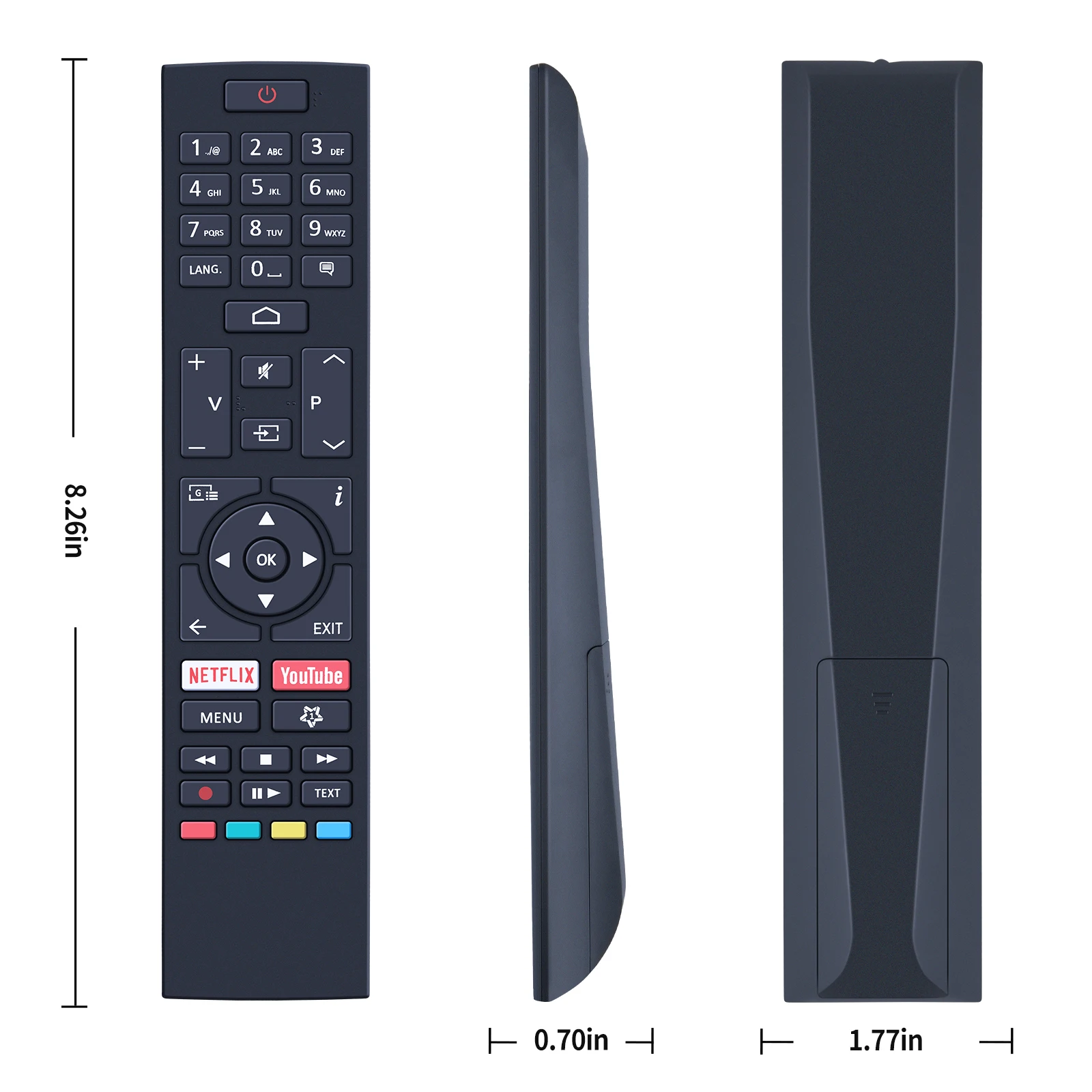 CT-8557 RC43157 Remote Control For Toshiba TV 24WA2063DA 32WA2063DA 43UA2063DA 49UA2063DG 50HAK6151 55UA2063DG 58UA2063DG