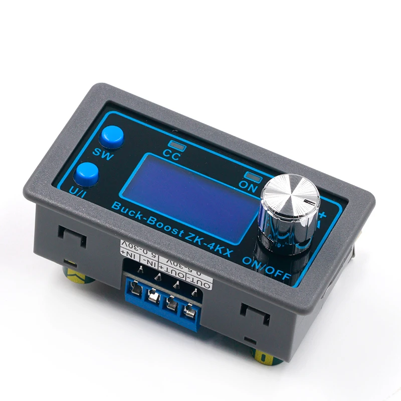 CNC DC DC Buck Boost Converter CC CV 0.5-30V 4A Power Module Adjustable Regulated power supply For Solar Battery Charging