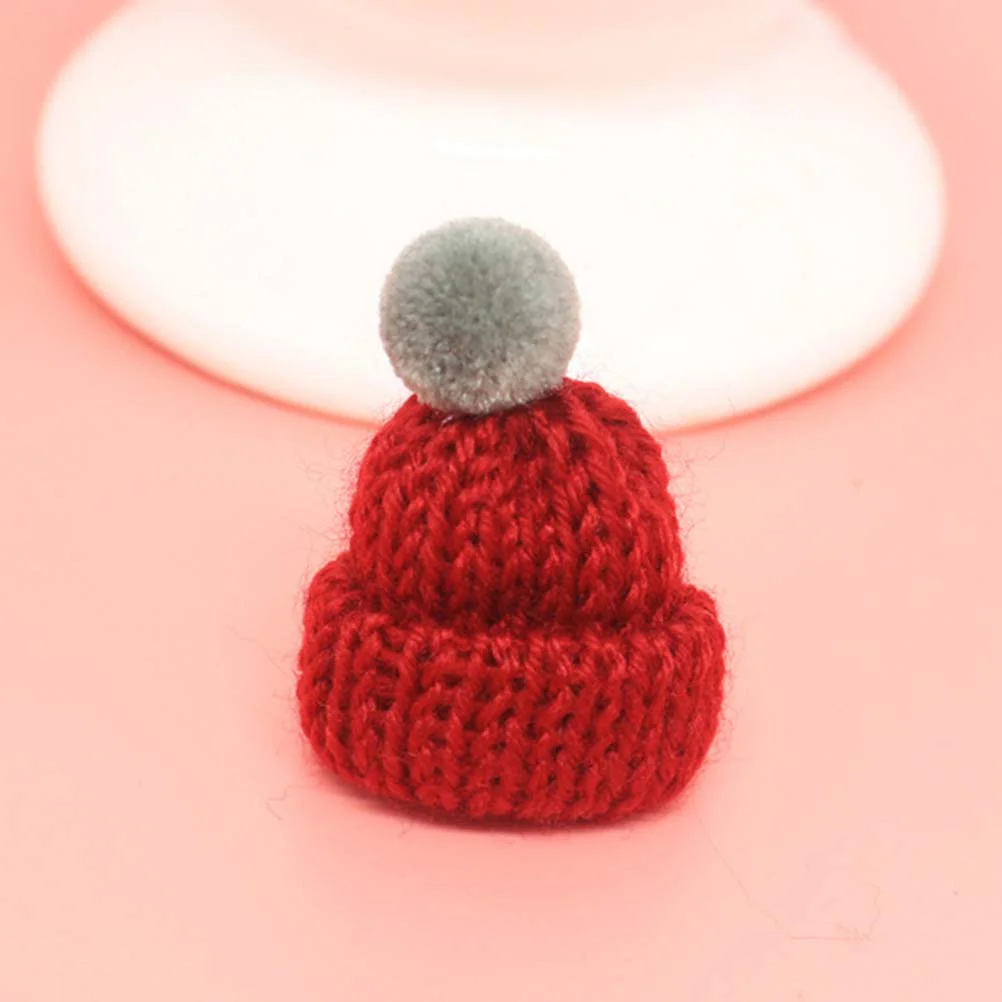 30 Pcs Christmas Decorations Elk Santa Heart Hat Knit Party Holiday Craft Embellishments for Cellphone Case Hat Coat Sweater