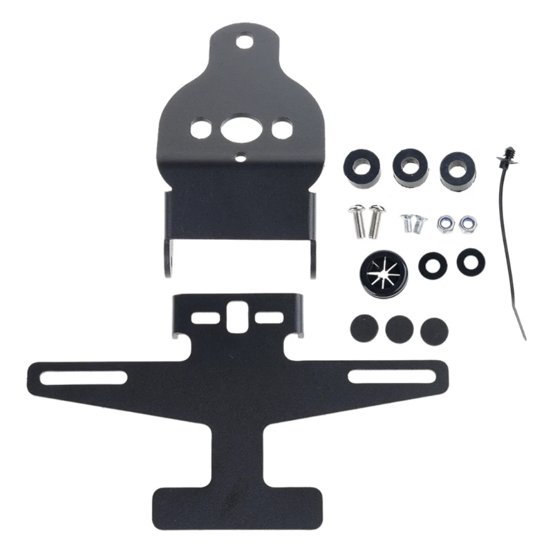 M76E-Heckplattenhalterung für 250SR 450NK-Motorräder mit Schlitzdesign-Kit – Detail 5