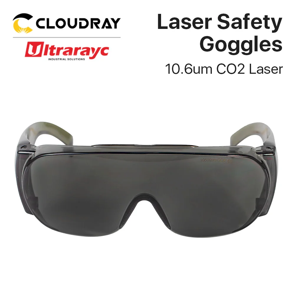 Ultrarayc 10.6um Laser Goggles Medium Size Type B Protective Glasses Shield Protection Eyewear for Co2 Cutting & Engraving