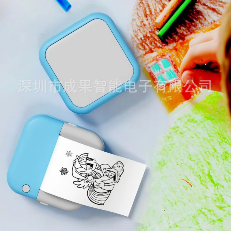 Customized-Border New Portable Printer Student Pocket Error Correction Sticker Label Photo Printer