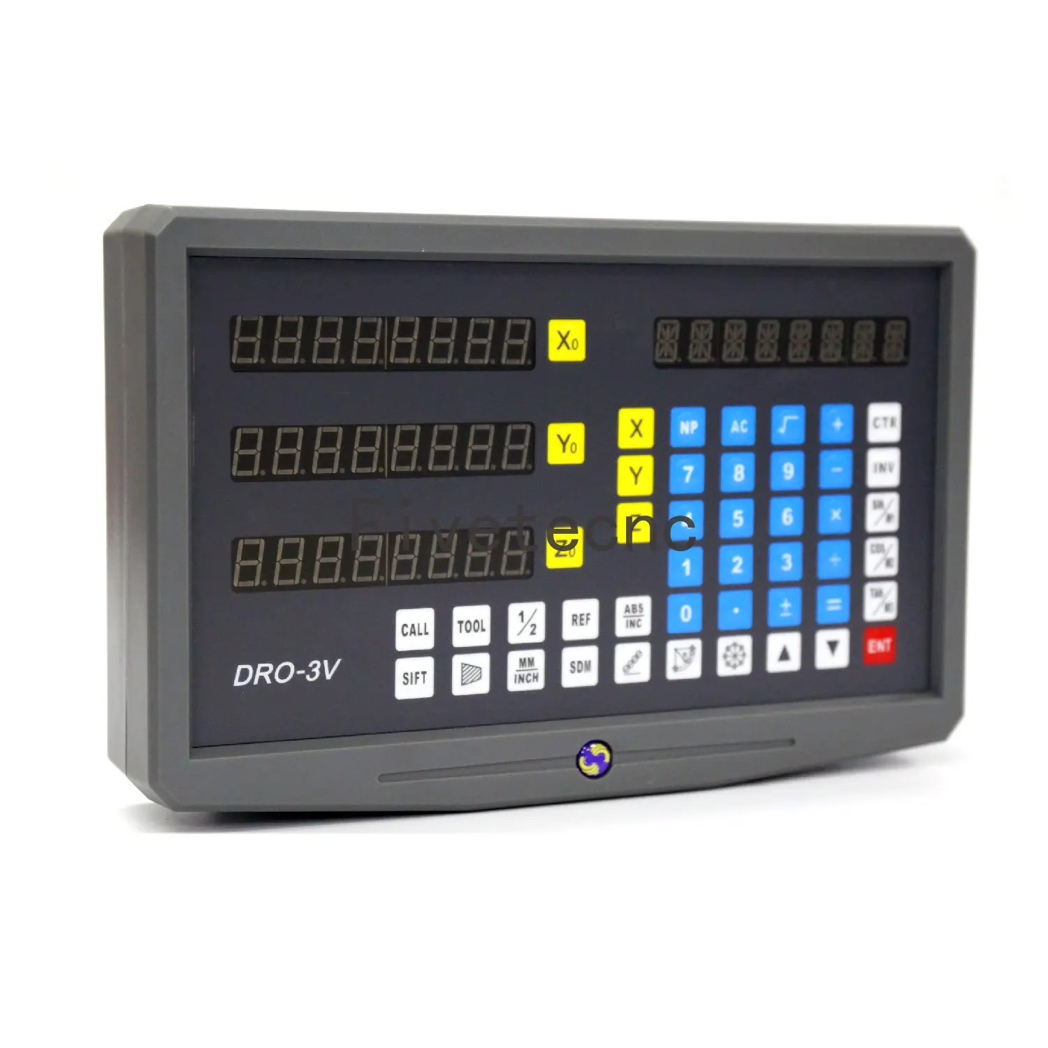 Imagem -03 - Dro Universal Eixo Digital Readout Fresagem Torno Dro 110v 220v Display Contador Tela Monitor Indicador Eixos
