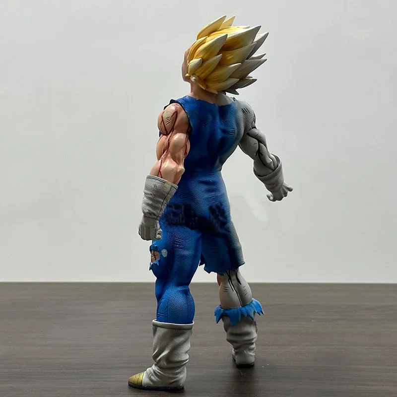 25cm Anime Vegeta Dragon Ball Z Figure Majin Vegeta Action Figures Self-destruct PVC GK Statue Collection Model Toy Gift Presale