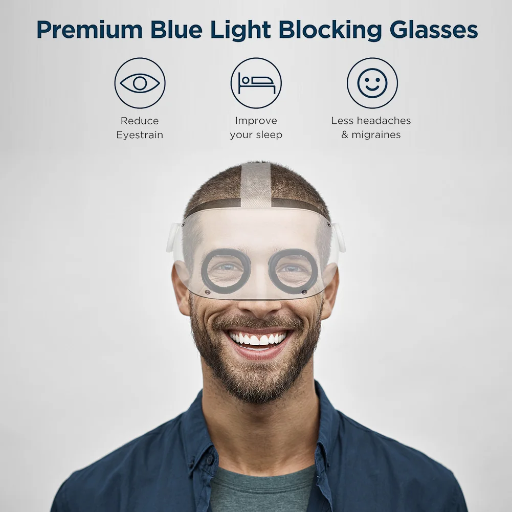 Objektivschutzrahmen, Anti-Blau-Objektiv, VR-Brillen-Objektivschutzrahmen, kratzfester Objektivrahmen für Meta Quest 3 Headset