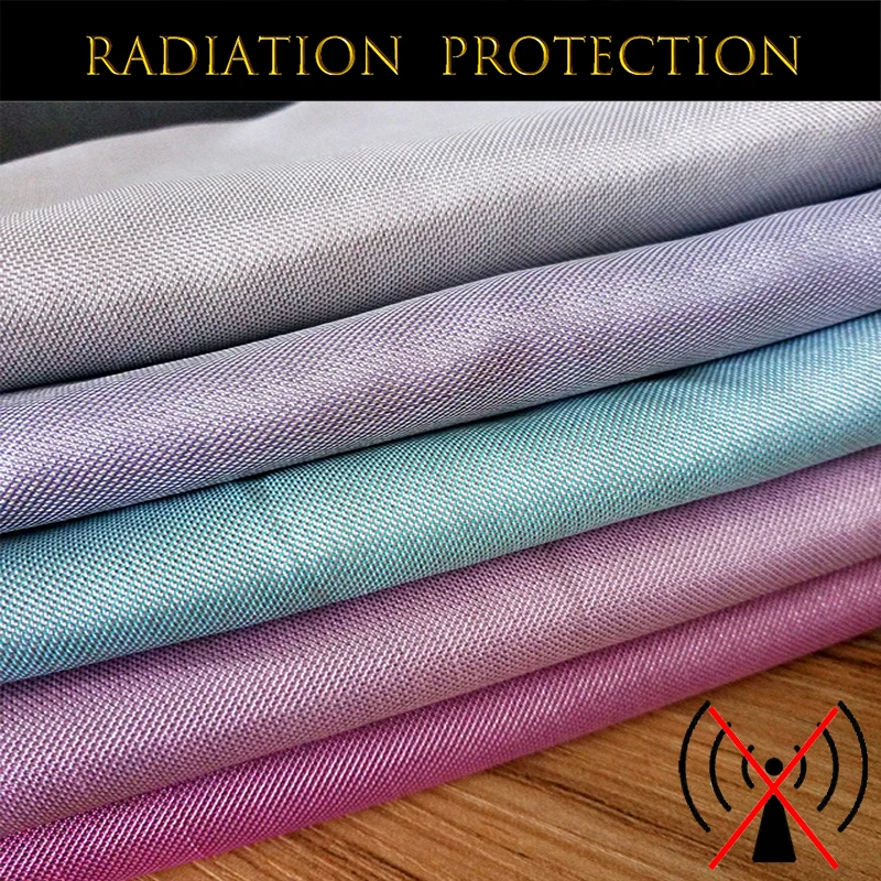 

Silver Fiber Cloth EMI RFID Shielding Blended Conductive Fabric Anti-radiation Soft and Washable for Clothing and Home Textile