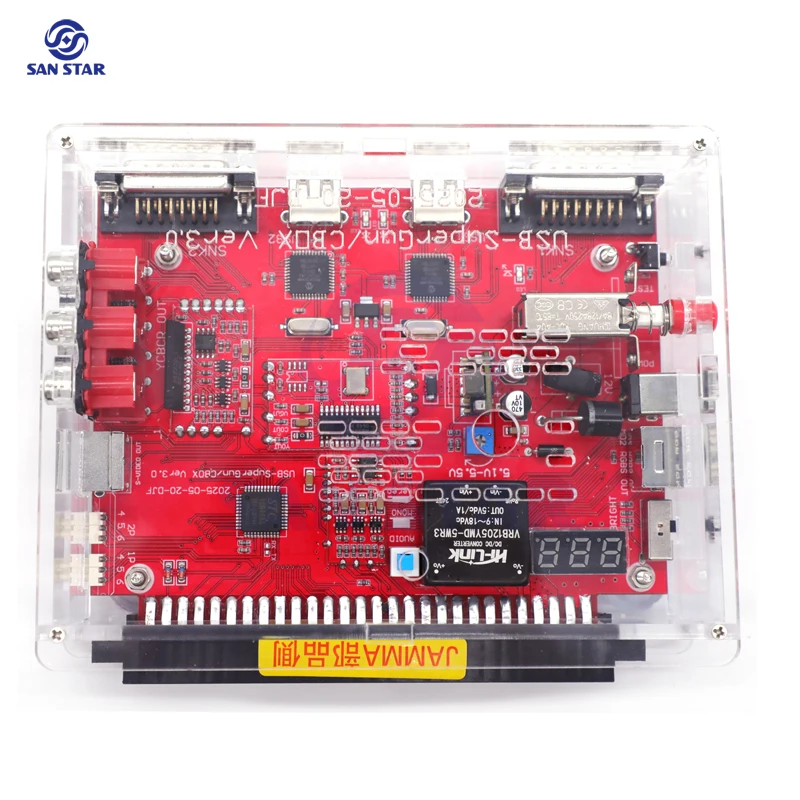 Mega Supergun V3.0 Arcade Jamma Usb Neo Geo Cps2 CBOX V3.0 Jamma para USB Joypad DB15 Gamepad Converter