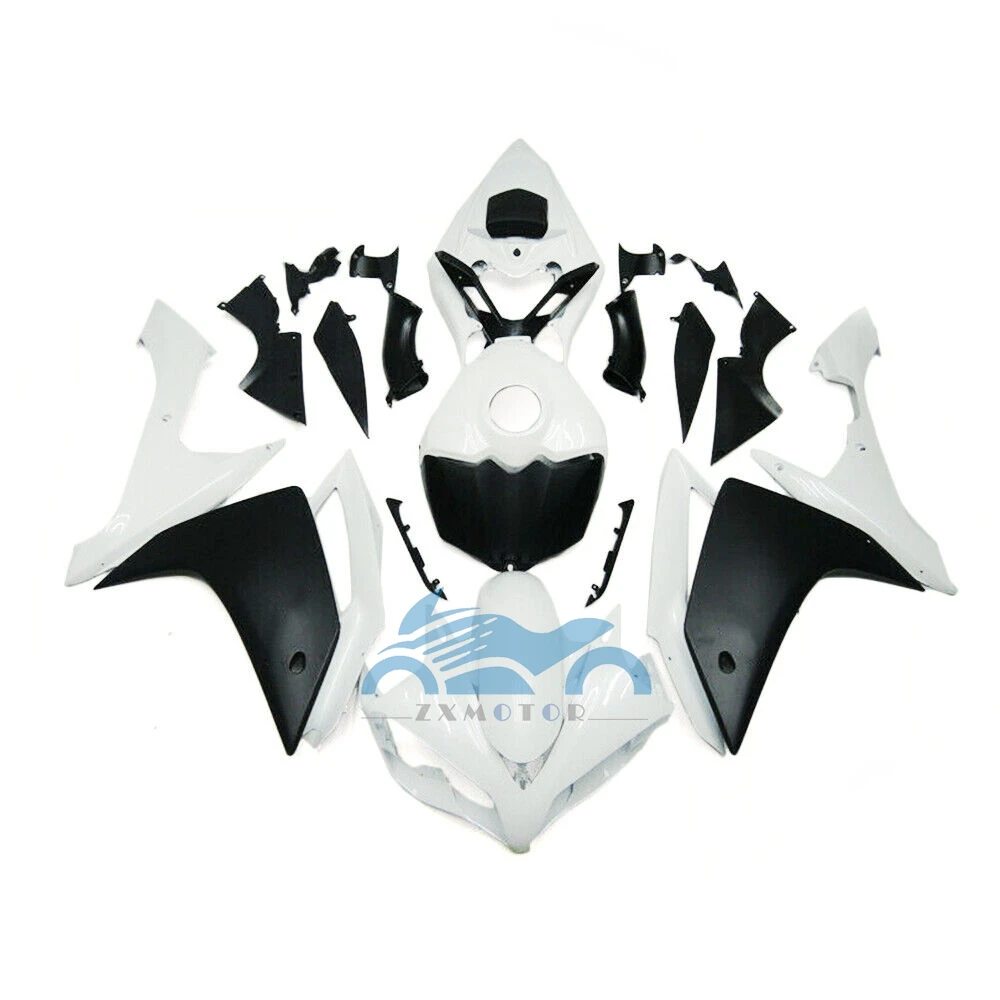 White Black Brand New Fairing Kit For Motorcycle Shell Fit For Yamaha YZF R1 2007 2008 YAMAHA R1 08 07 Bodywork Set Custom