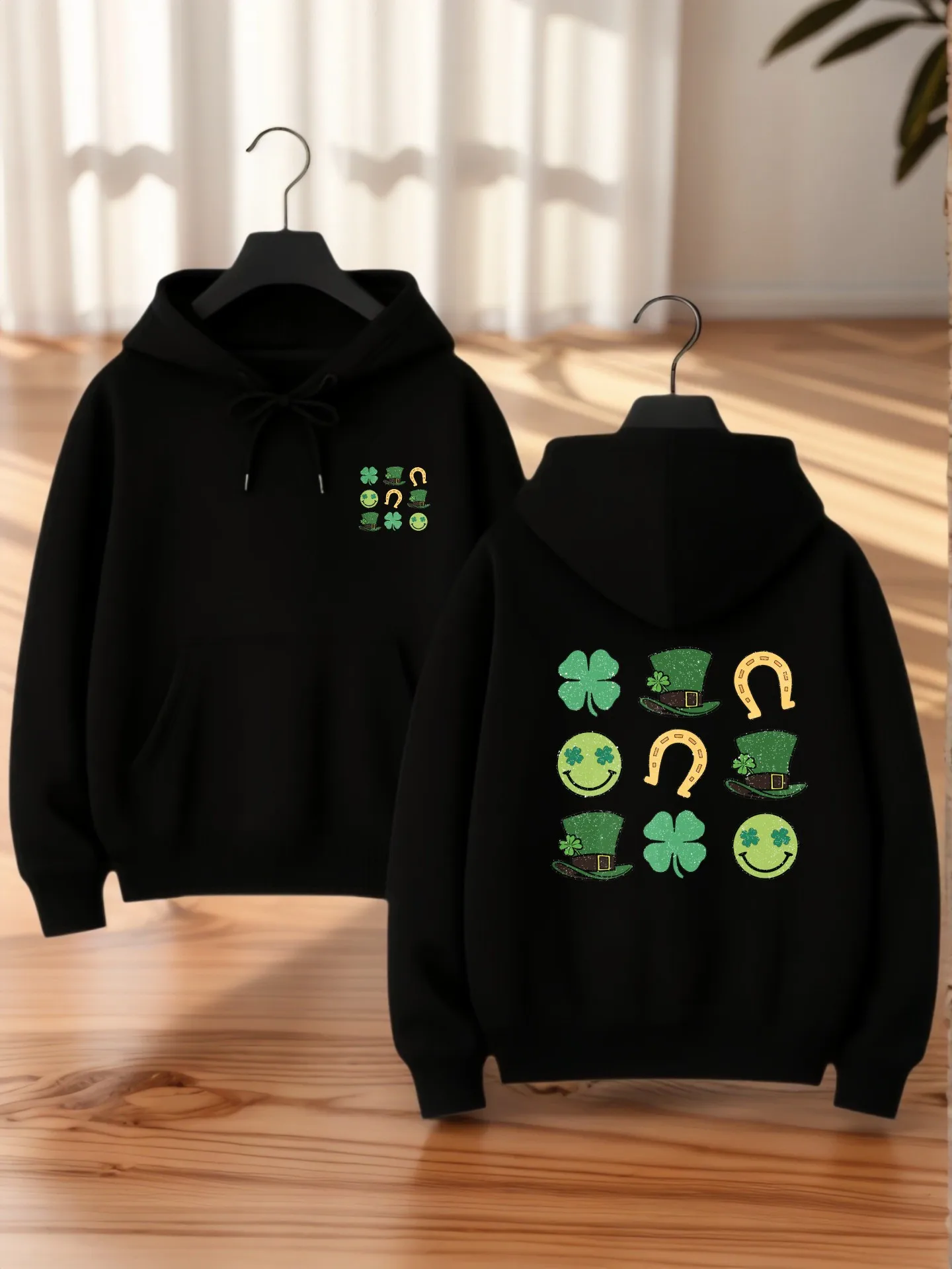 

Graphic Hoodie Women, Aesthetic Design, Graphic Print, Casual Everyday Wear, Cotton Blend, For Young Men