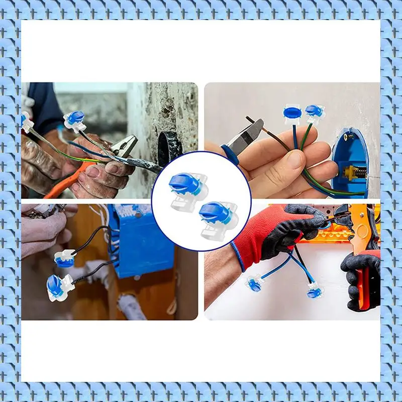 

NOCM 120PCS Cable Connectors For Robotic Lawnmowers, Waterproof Connection Cable Wire Connector With Gel Filling