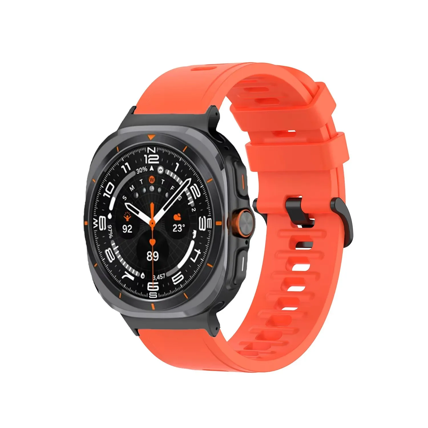 

Silicone Watch strap for Samsung Galaxy Watch Ultra 47mm 2025 Sports watch strap Accessories for Galaxy Watch 8-7 Ultra 47mm