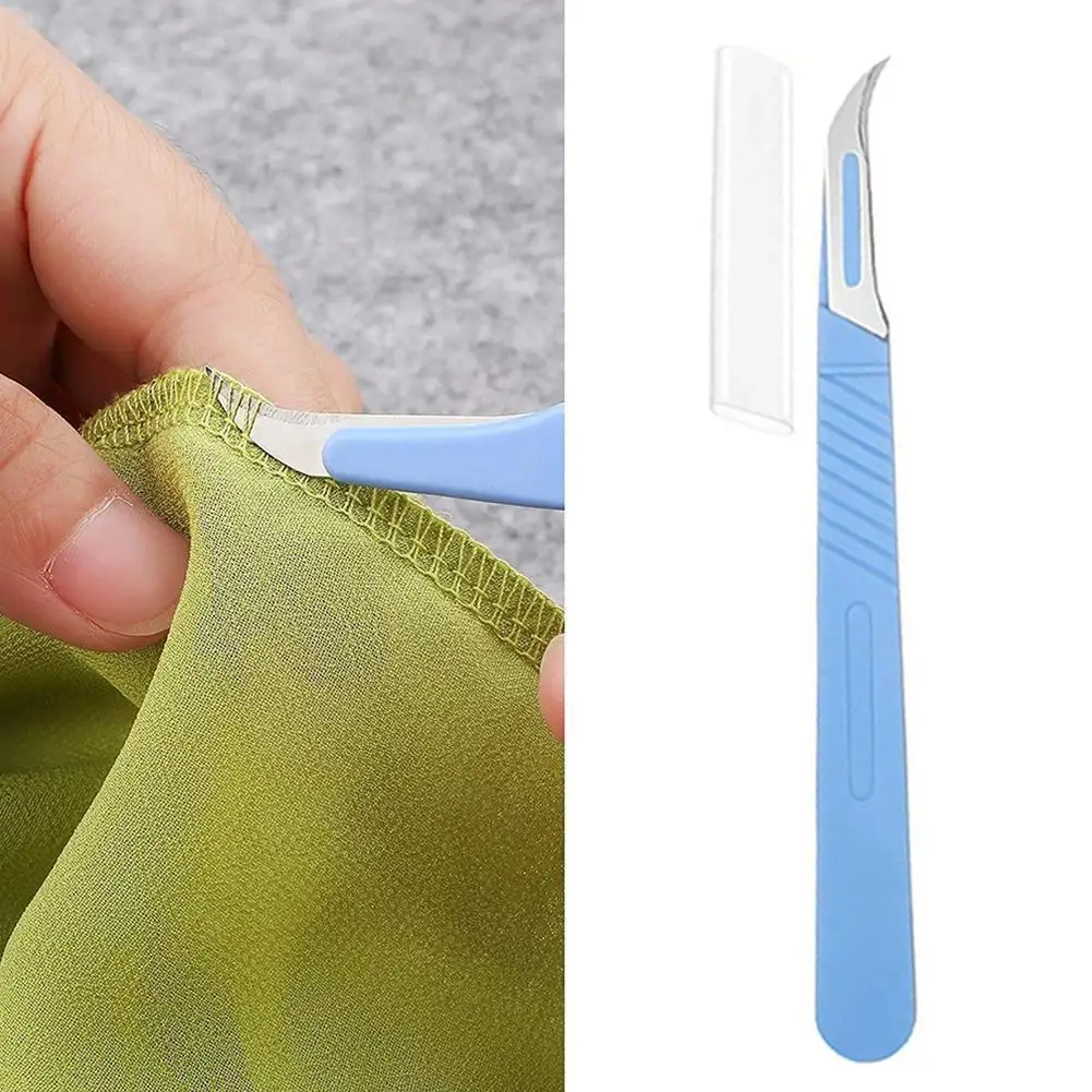 Sewing Seam Rippers Blue Plastic Handle Seam Stitch Ripper Unpicker Remover Thread Cutter For Sewing Craftin Needlework 1pc