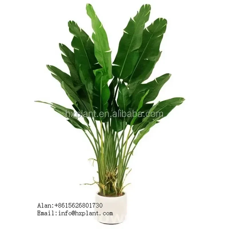 Favorable Price Artificial Banana Potted Plant,fake Artificial Plants Banana Bonsai Tree
