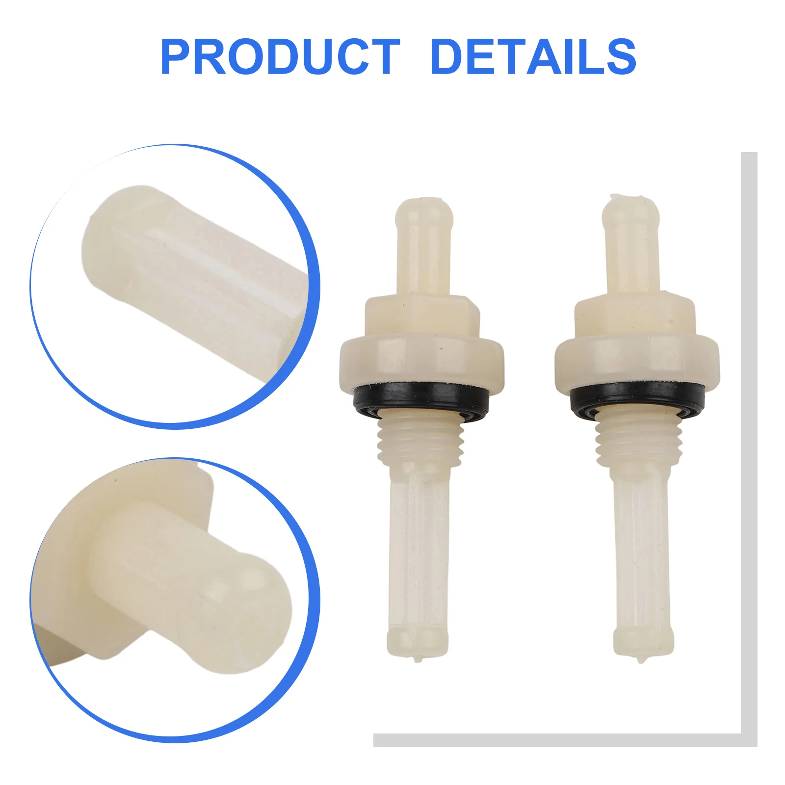 Pack of 2 Engine Fuel Gas Tank Joint Filters for Honda GX110 For GX120 GX140 OEM Part Number 16955 ZE1 000 Compatible