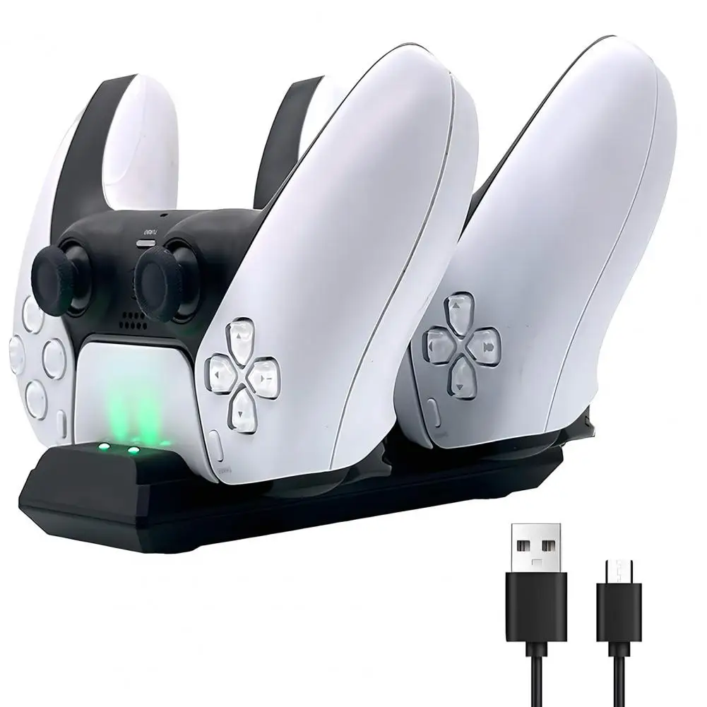 

Joystick Charging Stand Game Controller Charger Efficient Wireless Charging Dock Station for Ps5 Controllers Compact Design