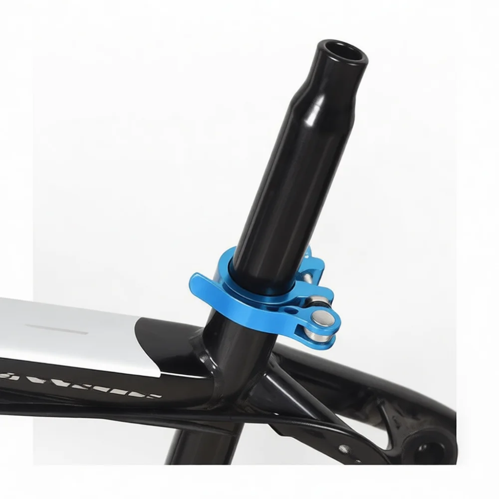 Road Bike Seatpost Clamp Alumi - Cycling Gear Black review and price