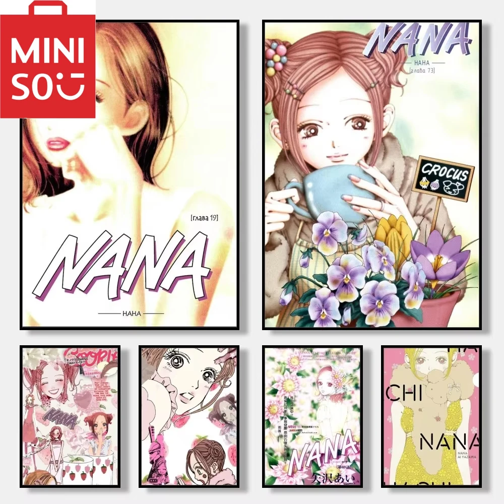 

MINISO Hot Anime NANA Retro 5D Diamond Painting Kit DIY Handcraft Art Full Round/Square Drill Rome Decor Gift for Friends