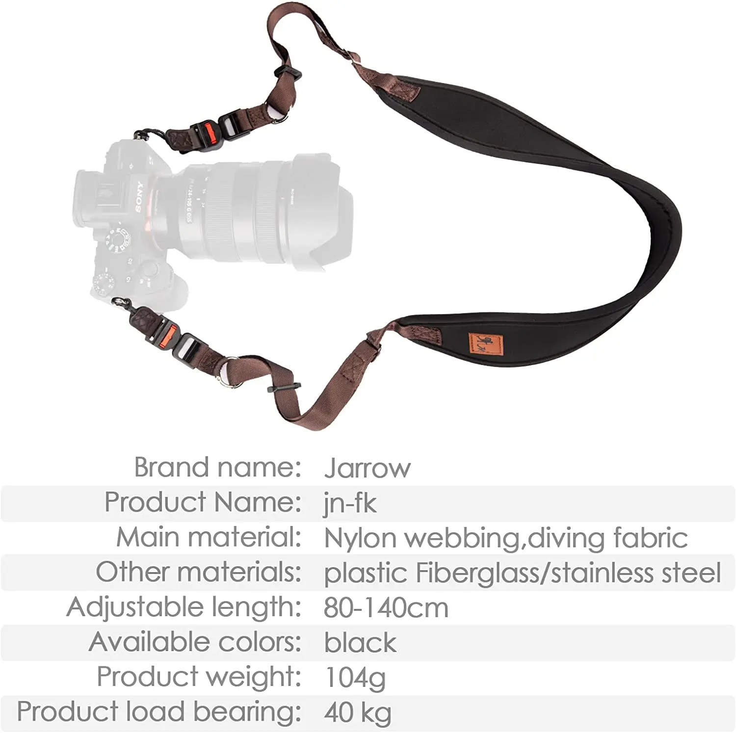 Uniwersalny pasek do aparatu Leica Canon Fuji Nikon Olympus Panasonic Sony aparaty regulowany pasek na szyję na ramię