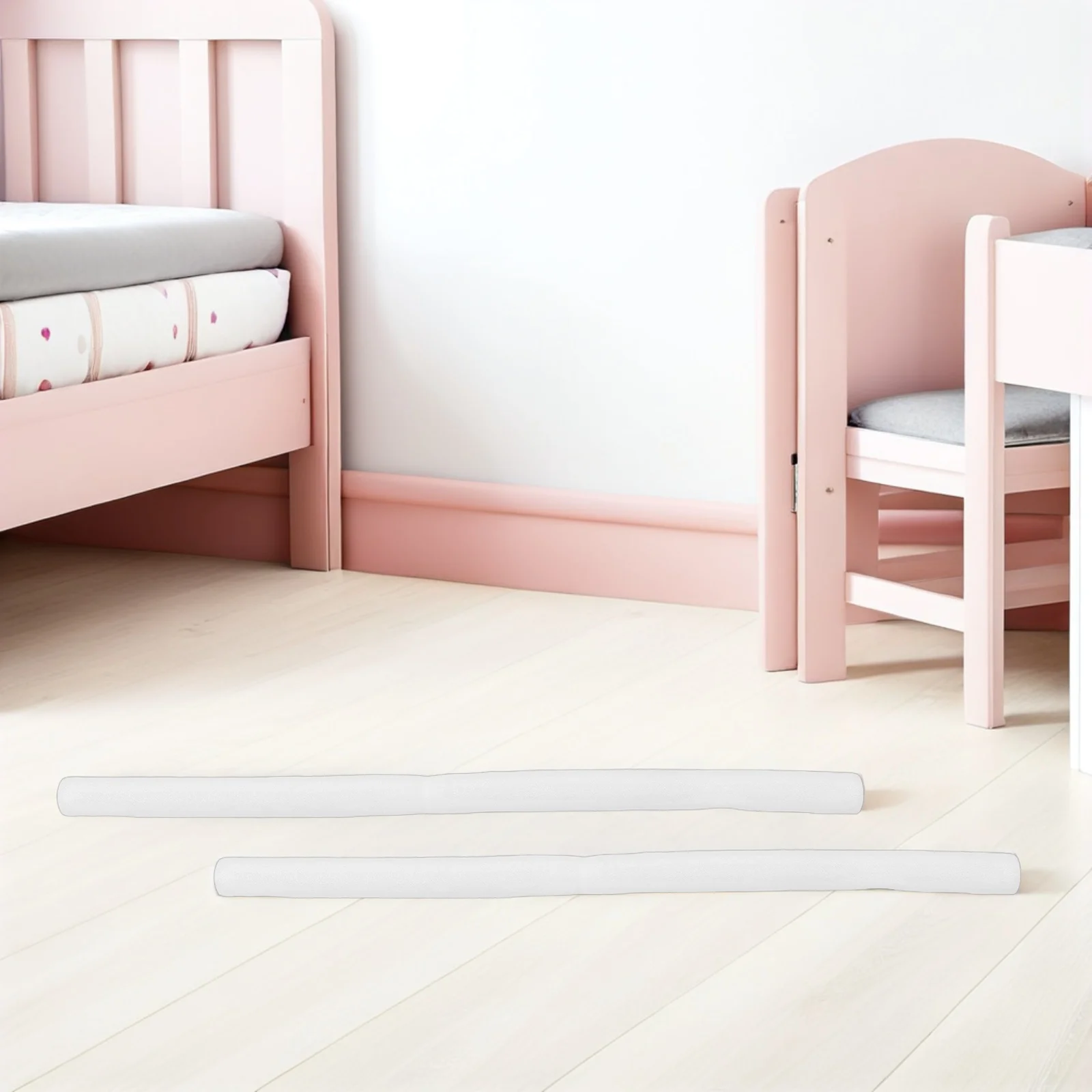 6 Pezzi Protezioni Universali in Schiuma per Box per Bambini, 65 Cm, Morbide Protezioni per Pali di Recinzione, per Asilo Nido e Area Gioco, Anti-Collisione