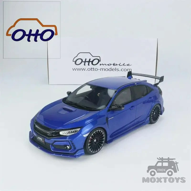

OTTO 1:18 CIVIC FK8 TYPE R MUGEN BLUE 2020 Resin Model Car