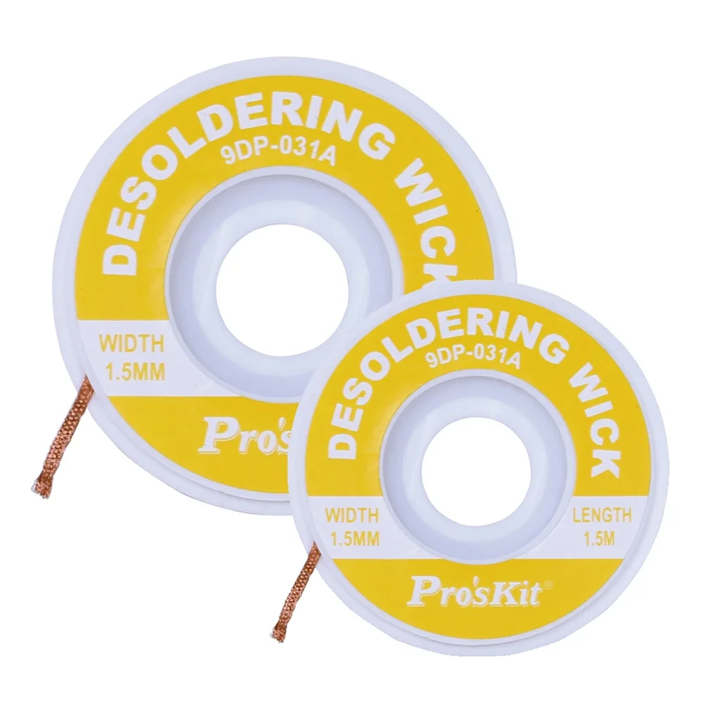 Pro'skit 9DP-031B Bga Zuig Tin Lijn Desolderen Lont Solder Remover Draad Voor Pcb Ic Moederbord Reballing Tool