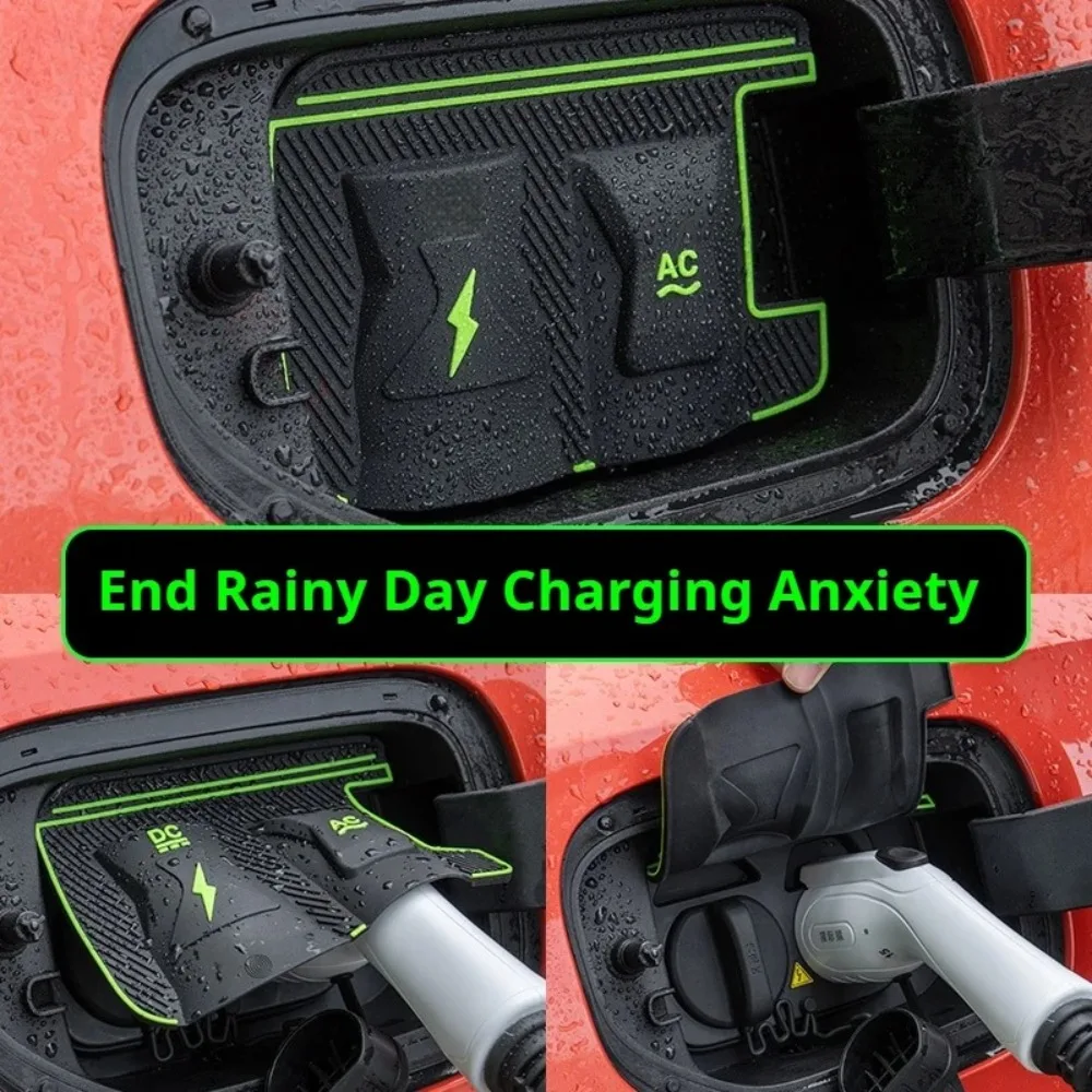 For Changan Qiyuan A06 A07 Q05 Q07 Dedicated New Energy Car Charging Port Waterproof Protector Cover Gun Rain Cover Accessories