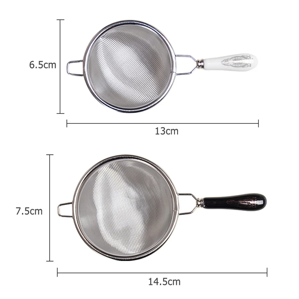 السيراميك مقبض قابلة لإعادة الاستخدام العشبية التوابل الشاي فضفاض ورقة مصفاة الشاي Infuser مصفاة شاي القهوة تصفية الشاي أداة