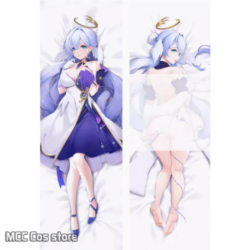 Dakimakura Hing غطاء وسادة الجسم ، أنيمي ياباني ، هونكاي: ستار ريل روبن ، كيس وسادة مثير ، هدايا مفارش سرير وسادة ، MLCY