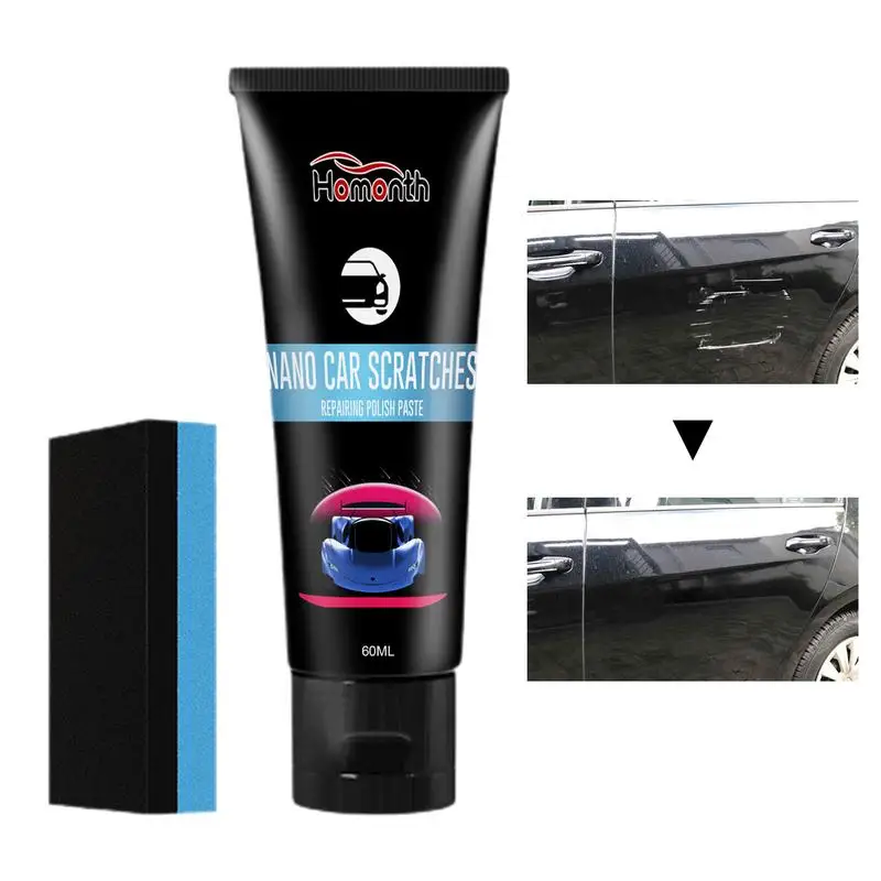 

Scratch Remover For Cars Long-Lasting Polishing 60ml Paint Repair Safe Car Supplies For Most Paint Colors Most Car Models