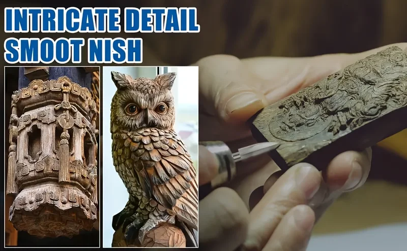 11-teiliges Holzschnitzfräser-Set, 1/8 Zoll Drehwerkzeug-Bits Kompatibel mit Dremel zum Gravieren und Schleifen – Detail 6