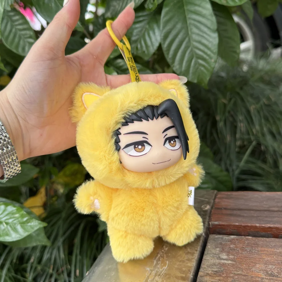 

BANDAI Jujutsu Kaisen Battle V2 Cat Paradise Party Series: Слепая коробка с милой плюшевой куклой-подвеской, аниме-мерч, подарок-сюрприз