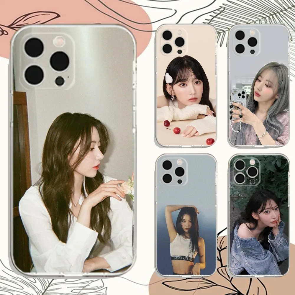 M-Miyawaki Sakura Phone Case For iPhone Apple 15,14,13,12,Mini,11,Pro,Max,Plus,X,XR,XS,8,SE,2020,Plus Transparent Cover