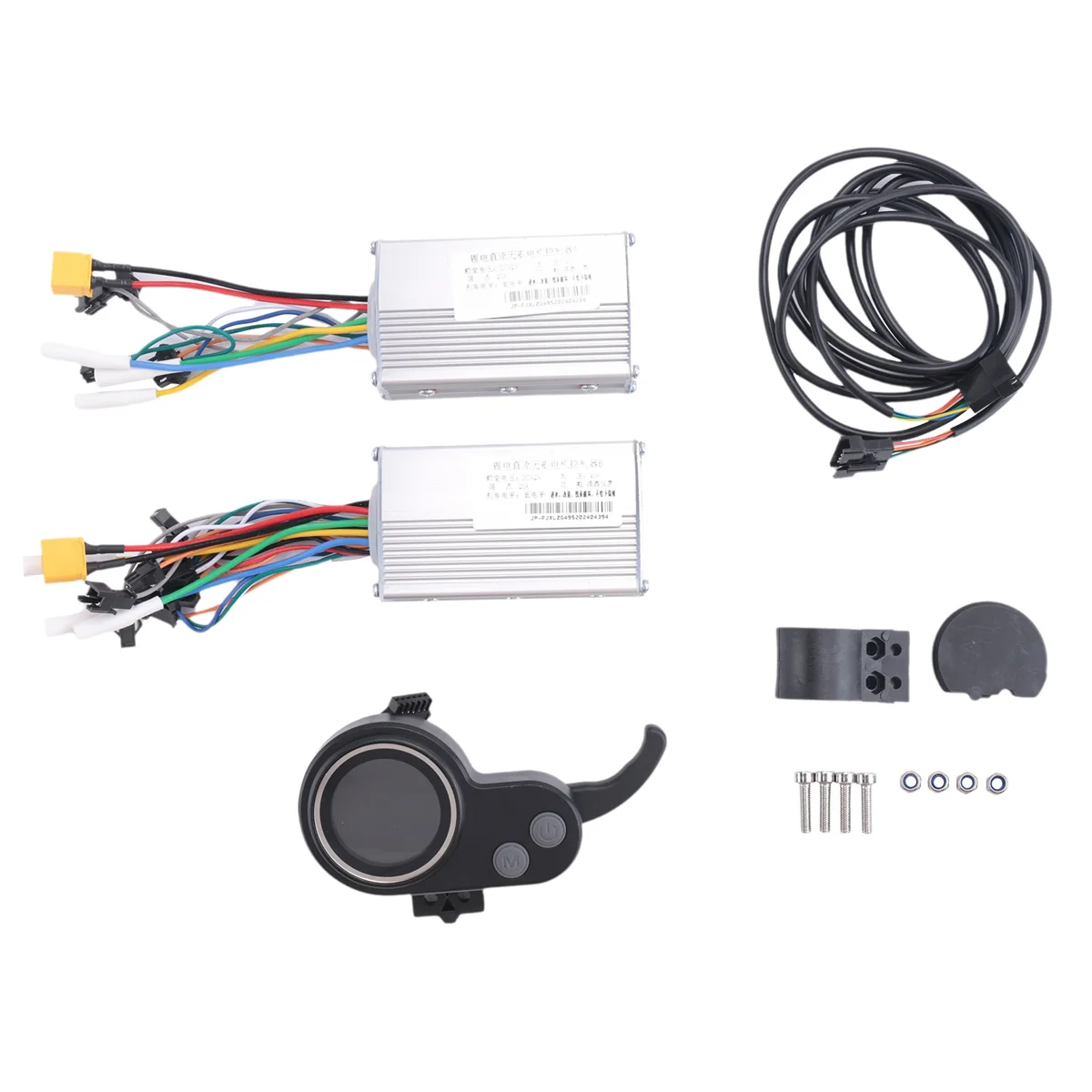 52V 25A 1200-1600W JP Brushless Motor Controller with LCD Display Panel for Electric Bike Scooter Stall Speed