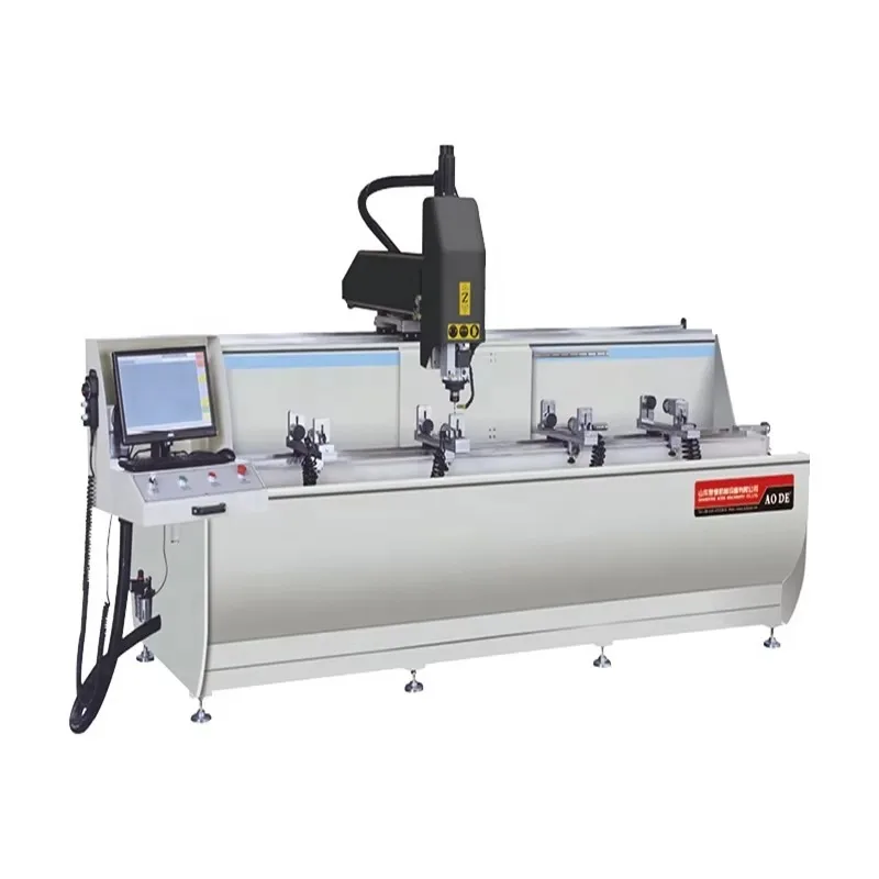 2025 New Style Automatic Aluminum Profile Processing Center  Aluminum Drilling Milling Machine for Sale