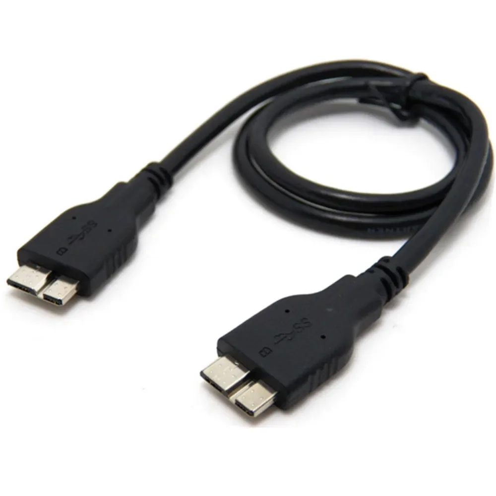 

Suitable for Note3 S4 mobile phone USB 3.0 micro B male to male micro B male OTG connected to hard disk data cable